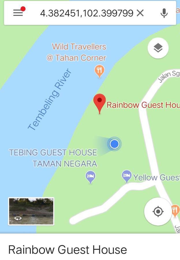 Taman Negara Rainbow Guest House Kuala Tahan Ngoại thất bức ảnh